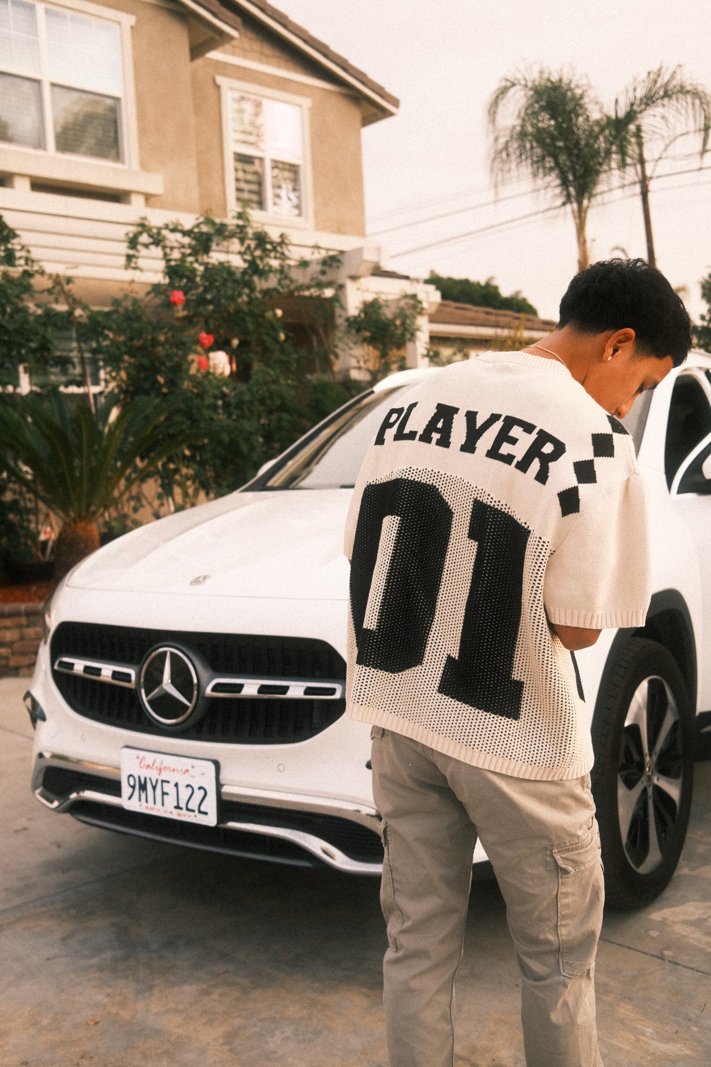 "PLAYER ONE" KNITTED JERSEY
