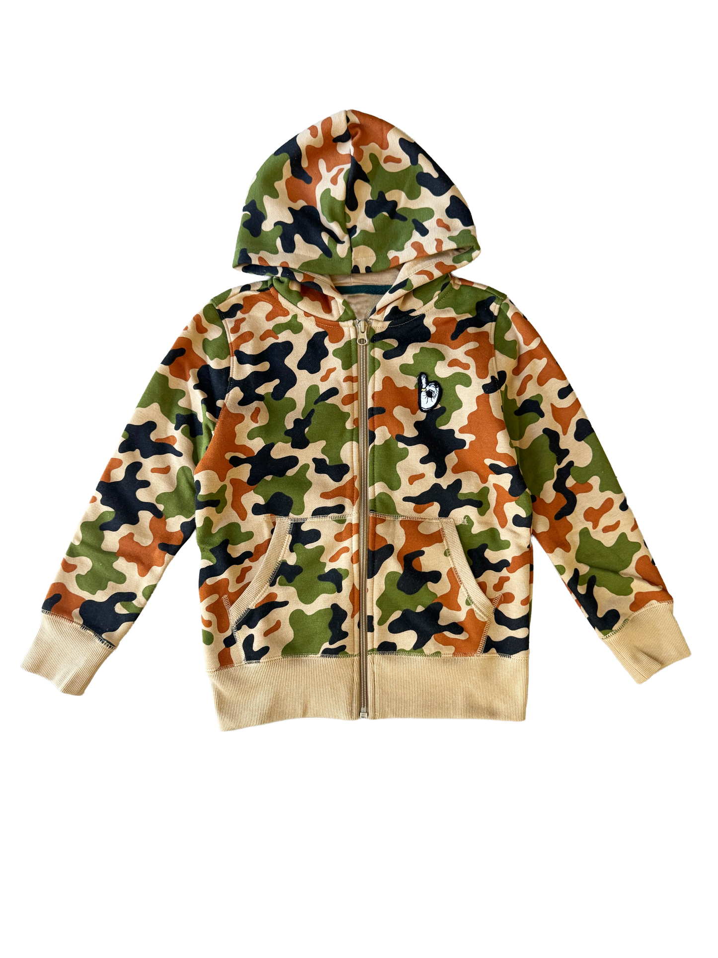 KIDS CAMO HOODIE