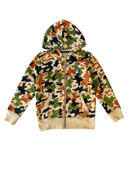 KIDS CAMO HOODIE