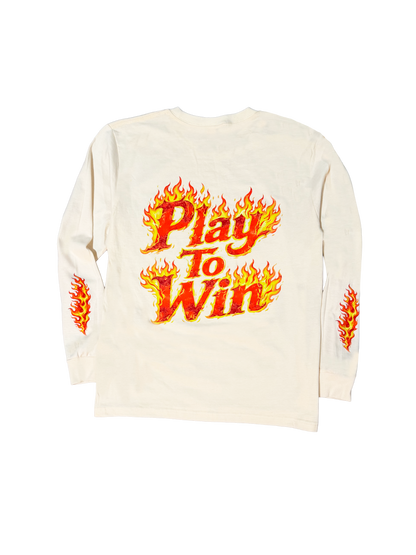 "PLAY TO WIN" 49ERS LONGSLEEVE