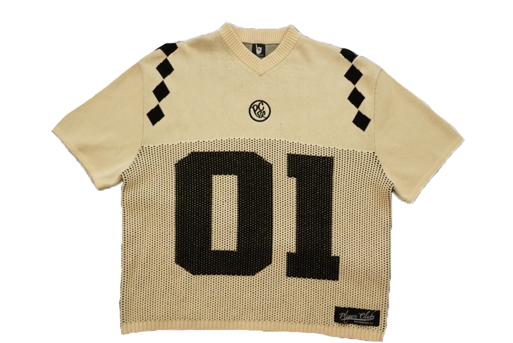 "PLAYER ONE" KNITTED JERSEY